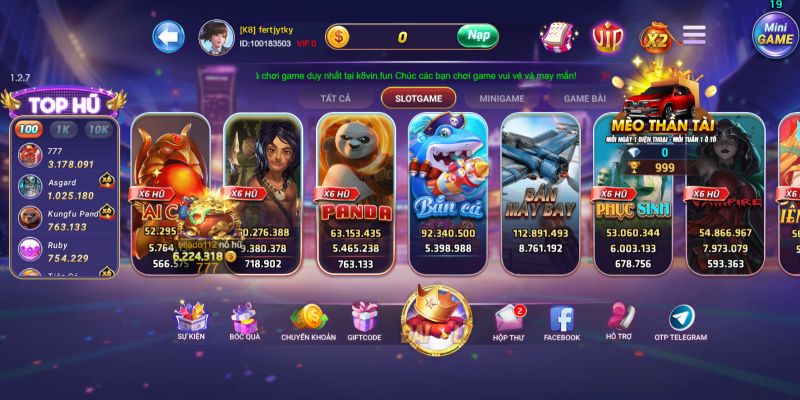 Giới thiệu game Nổ Hũ K8WIN